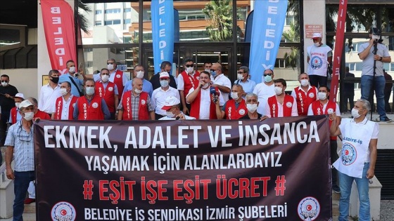 İzmir Büyükşehir Belediyesine grev kararı asıldı