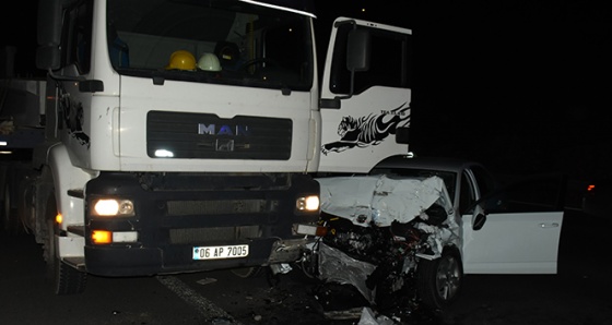 İzmir Çevre Yolunda trafik kazası: 1 ölü