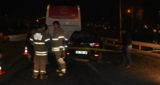 İzmir'de feci kaza: 1 ölü