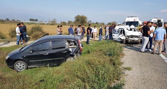 İzmir'de feci kaza: 2’si bebek 5 yaralı