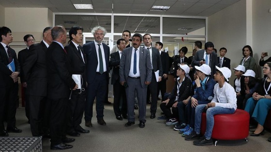 Japon heyetten afet eğitim merkezine ziyaret