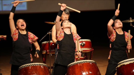 Japon Savaş Davulu Topluluğu Masa-Daiko Nevşehir'de