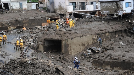 Japonya&#039;da 1 ay önce meydana gelen heyelanda kaybolan 5 kişi hala aranıyor