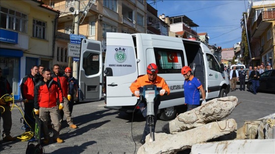 Japonya'dan Manisa'ya arama kurtarma aracı