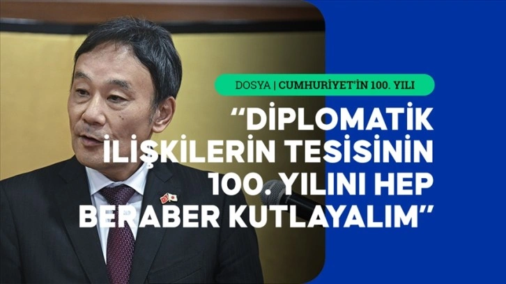 Japonya'nın Ankara Büyükelçisi Katsumata, Türkiye Cumhuriyeti'nin 100. yılını kutladı