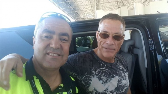 Jean Claude Van Damme Bodrum'da