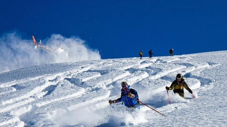 Kaçkar Dağları'nda 'heliski' heyecanı nisan ortasına kadar uzatıldı