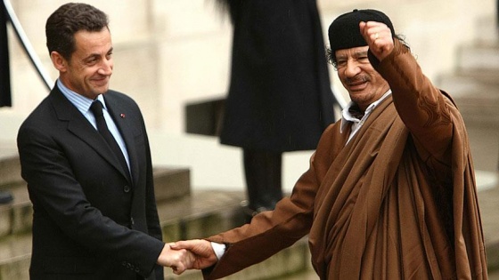 Kaddafi’den Sarkozy’ye destek iddiası