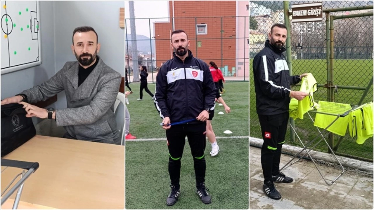 Kadın futbol kulübünün hem başkanı hem antrenörü hem de malzemecisi