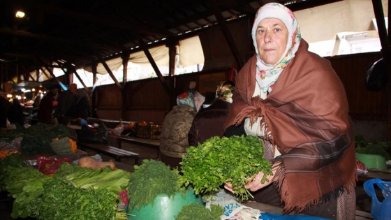 Trabzon'da Kadınlar pazarında geçen bir ömür