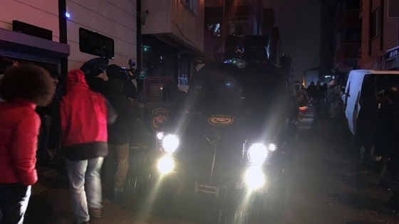 Kağıthane'de çatışma: 1 polis memuru yaralandı