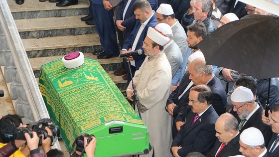 Kahramanmaraş Müftüsü Gevher son yolculuğuna uğurlandı