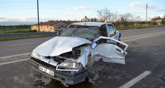 Kahramanmaraş'ta trafik kazası: 3 yaralı