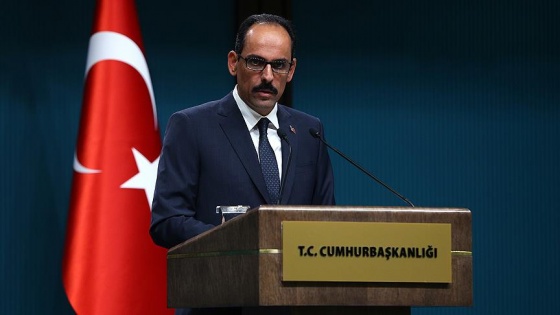 Kalın'dan Almanya ve Avrupa'ya tepki