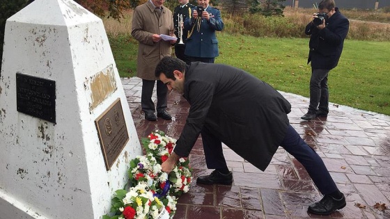 Kanada’da Çanakkale Şehitleri Anıtı’nın temeli atıldı