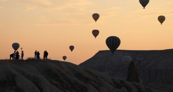 Kapadokya’da balon uçuşları bugün de iptal edildi