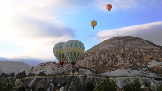 Kapadokya'da bayram tatili turizmciye yaradı