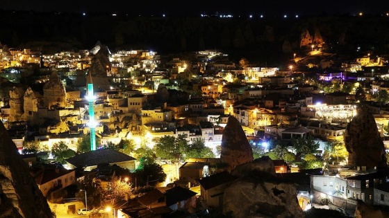 Kapadokya'da bayram yoğunluğu