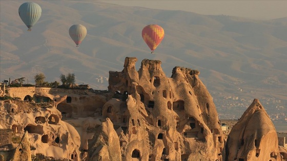 Kapadokya'da turist sayısında tüm zamanların rekoru kırıldı