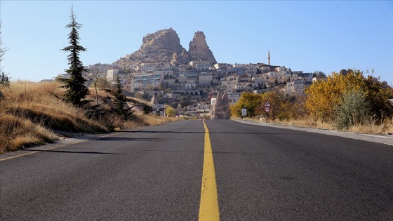 Kapadokya'daki turistik merkezlerde Kovid-19 sessizliği