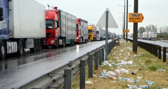 Kapıkule çöplüğe döndü