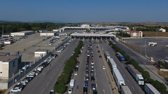 Kapıkule'de yoğunluk yeniden başladı