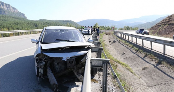 Karabük’te trafik kazası: 2 yaralı...