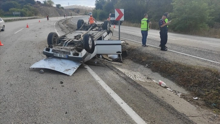 Karabük'te trafik kazalarında 3'ü çocuk 7 kişi yaralandı