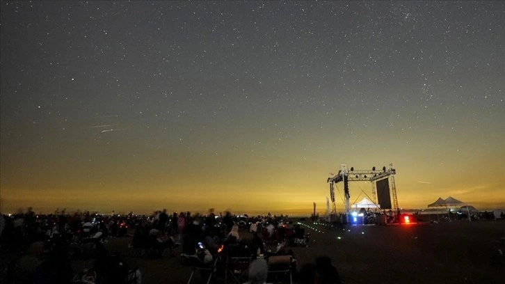 Karacabey sahilinde "Perseid meteor yağmuru" izlendi