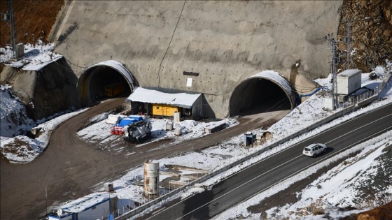 Karadeniz'i İç Anadolu'ya bağlayacak Eğribel tünelinde ikmal inşaatına başlandı