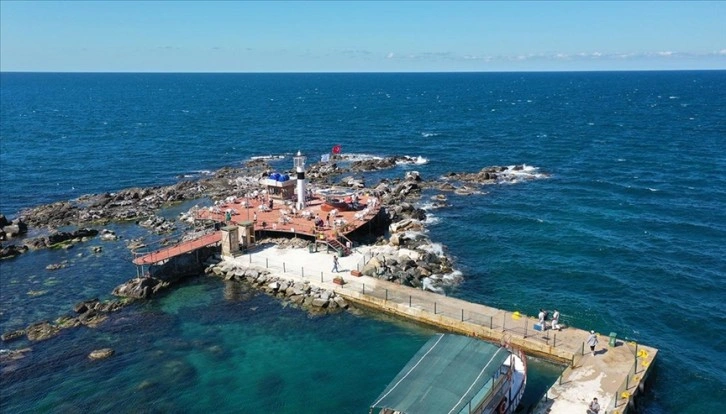 Karadeniz turizmine kazandırılan Fatsa Adası alternatif gezi rotası oldu