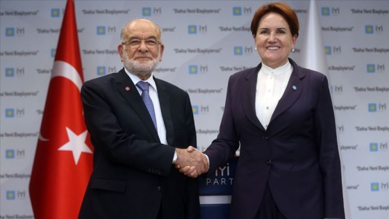 Karamollaoğlu'ndan Akşener'e ziyaret