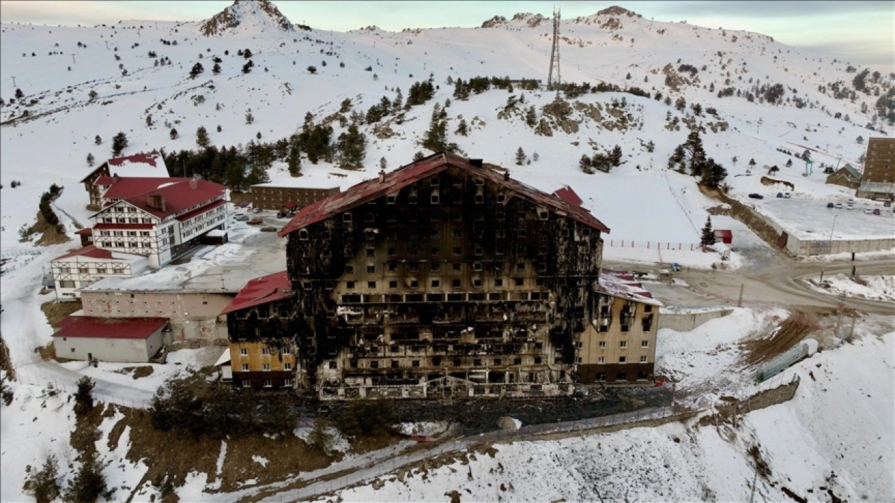 Kartalkaya'daki otel yangınına ilişkin soruşturmada 2 şüpheli gözaltına alındı