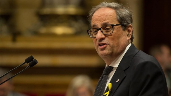 Katalonya Özerk Hükümet Başkanı Torra'dan 'görevden alınma kararı'na ilişkin açıklama