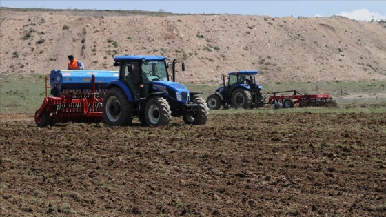 Kayseri'de ekilmeyen bin dekar arazi ekonomiye kazandırıldı