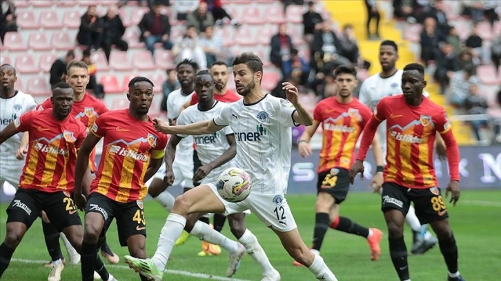 Kayseri'de gol yok