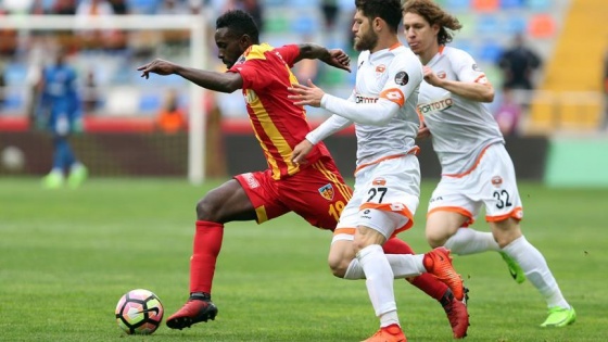 Kayserispor 1 puana razı oldu