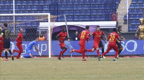 Kayserispor 3 puana ulaşan taraf oldu