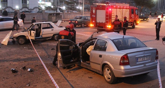 Kaza sonrasını sosyal medyadan canlı yayınladı