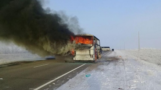 Kazakistan’da yanan yolcu otobüsünün ön raporu açıklandı