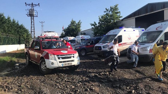 'Kazanın yaşandığı yere 77 ambulans gitti'