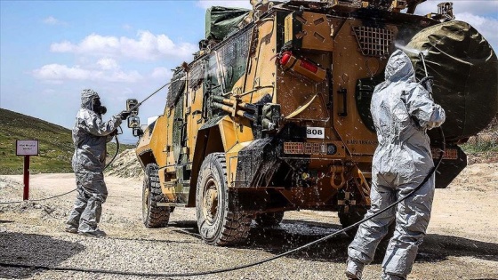 KBRN timlerinin sınır hattında 'koronavirüs' nöbeti