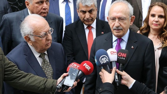 Kılıçdaroğlu'ndan Cindoruk'a ziyaret