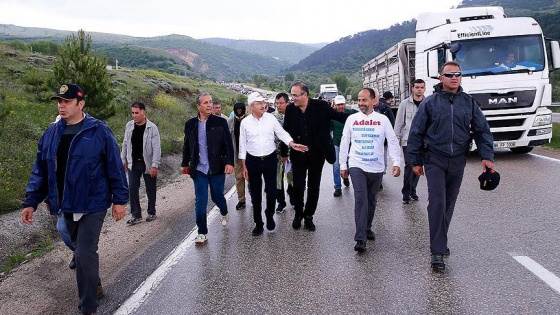 Kılıçdaroğlu tepki yürüyüşünün 7. gününü tamamladı