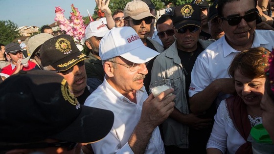 Kılıçdaroğlu, tepki yürüyüşünün bugünkü bölümünü tamamladı