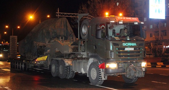 Kilis’ten Münbiç'e tank sevkiyatı