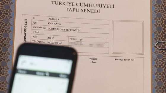 Kimlik numaralı QR kodlu yeni tapular geliyor