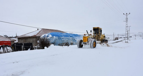 Kırıkkale’de 185 köyün yolu ulaşıma açıldı