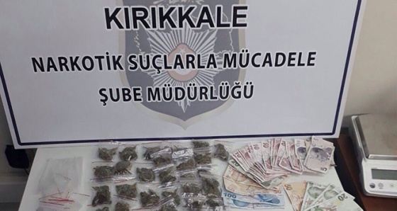 Kırıkkale’de uyuşturucu ticaretine 3 tutuklama