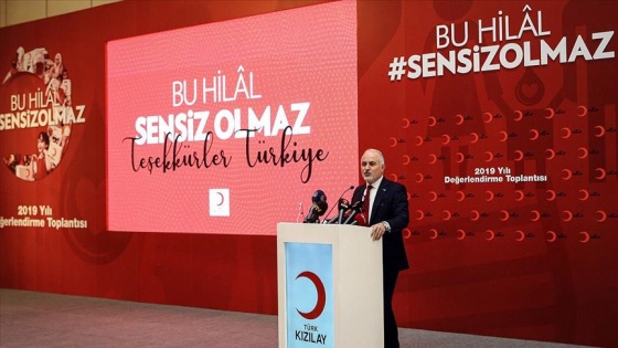 Kızılay 2020 yılında 25 milyon insana ulaşmayı hedefliyor